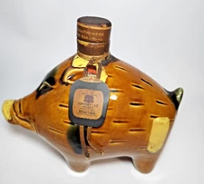 Suntory Old Whisky Zodiac Boar 1983 Ceramic Bottle Japan – Empty 🐗🎌