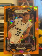 2024 Panini Prizm Draft Picks Basketball Richard Hamilton-#98 Orange Ice Prizm