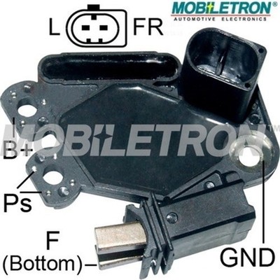 MOBILETRON Lichtmaschinenregler VR-V3793 12V Active Lamp B-Circuit