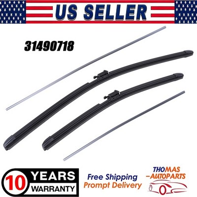 2PCS Front Windscreen Wiper Blades For Volvo XC60 2018-2021 31689263 31490718