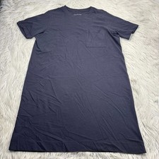 Everlane Women's L Black Short Sleeve Pocket T-Shirt Dress Minimalist Casual