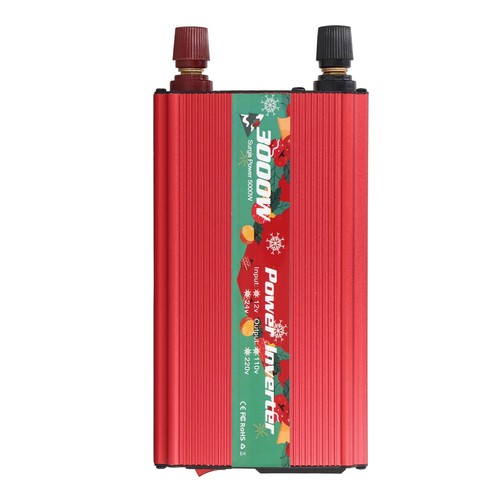 (220V)24V Christmas Standard Car Inverter Aluminum Car Sunshade Inverter Laptop - Picture 22 of 24