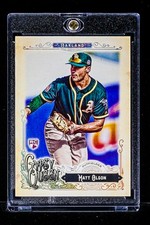Matt Olson RARE GYPSY QUEEN INVESTMENT ROOKIE CARD Oakland Athletics SP RC. rookie card picture