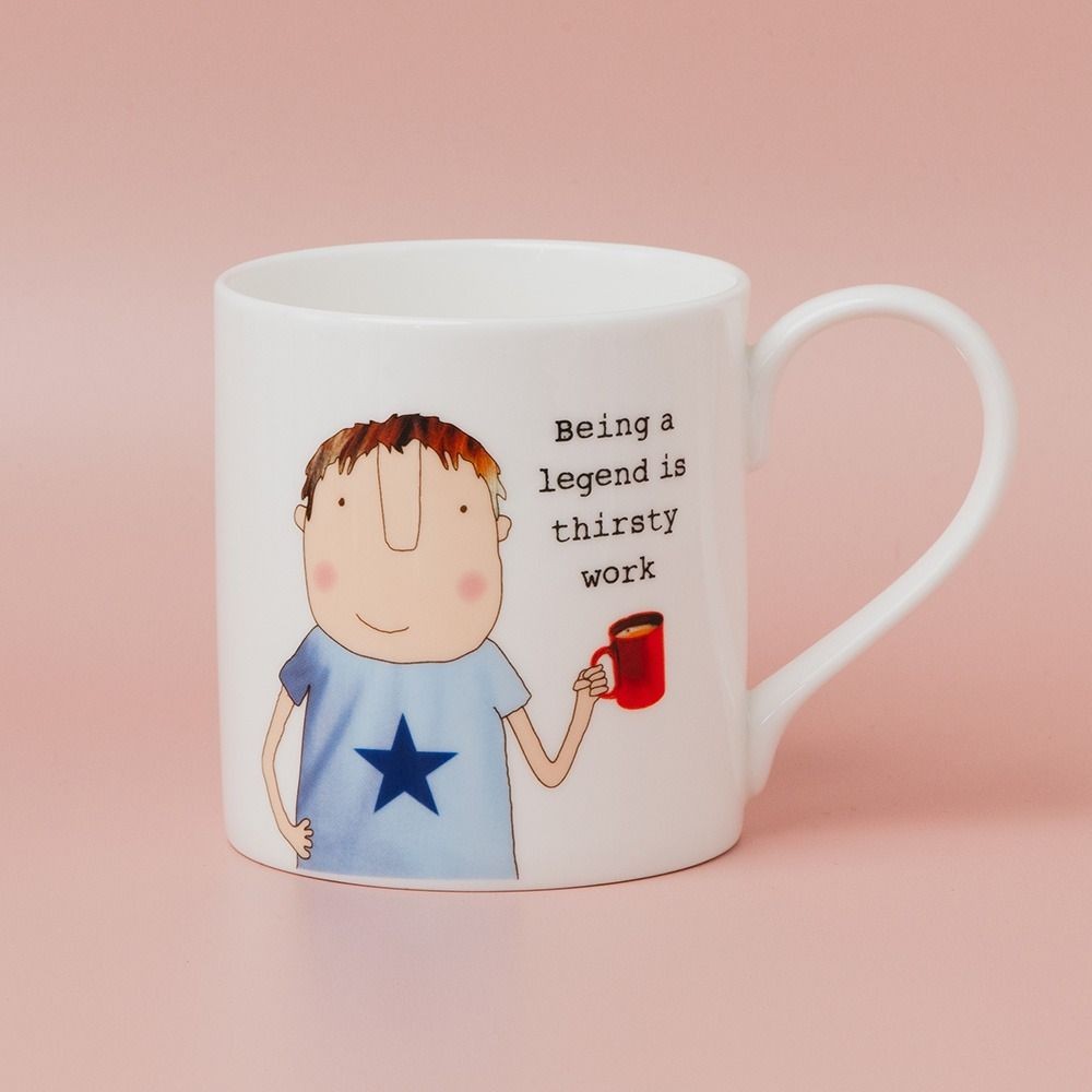 Rosie Made A Thing Mug Thirsty Work