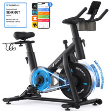 MERACH Leises Heimtrainer Fahrrad mit Verstel...