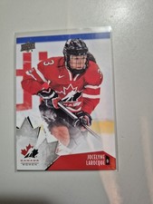 2015 Upper Deck Team Canada Juniors Jocelyne Larocque #65 Woman PWHL 