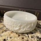 Vintage 1970's Avon Milk Glass Soap Trinket Dish Excellent Condition