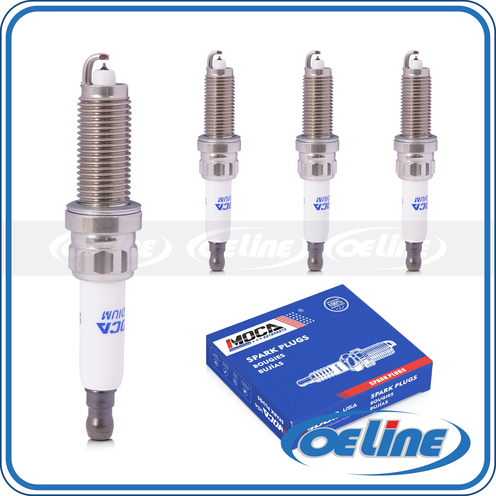 4x Spark Plugs for BMW M2 M4 X1 X4 X5 Z4 228i 320i 428i 528i xDrive 2.0L 3.0L