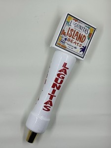 Lagunitas Island Beats Tropical IPA Beer Tap Handle Breweriana Knob Collectible