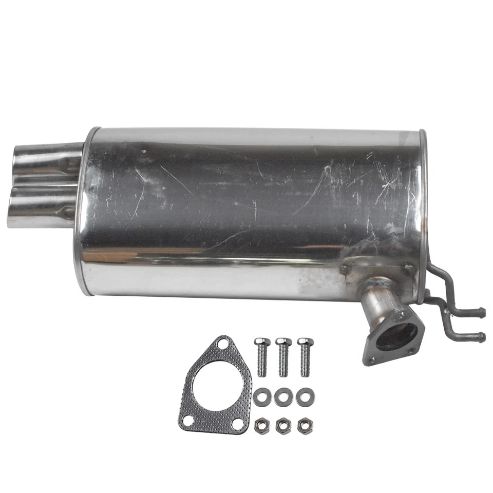 Amortiguador de escape trasero de acero inoxidable 3,0 L para Mitsubishi Outlander 2007-2013 Foto 2 de 4