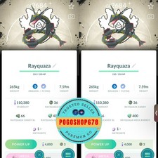 Pokémon Go - Shiny Rayquaza Special Backgrou...