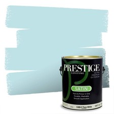 PRESTIGE Exterior Paint And Primer In One, Fresh Rain, Satin, 1 Gallon