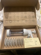 Pampered Chef Cookie Press Set #1525 New in Box