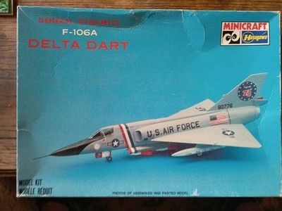 Minicraft/Hasegawa 1054  F-106A Delta Dart 1/72  OB PV  'Forest Creek Gems'