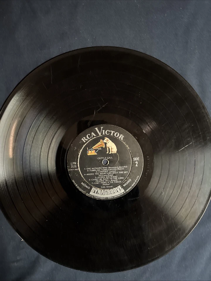 Eddy Arnold-"Cattle Call"-RCA Victor LPM-2578 -1963 - Image 4 of 4