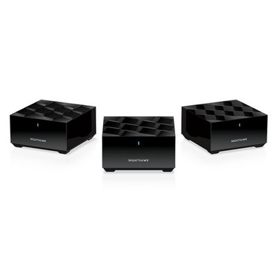 NETGEAR Nighthawk MK73S AX3000 Tri-Band Mesh WiFi 6 System Router + 2 Satellites