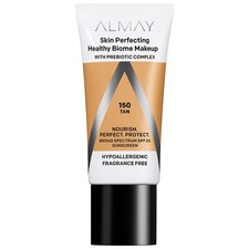 Almay Skin Perfecting Healthy Biome Makeup Liquid Foundation SPF 25 Tan 1 Oz