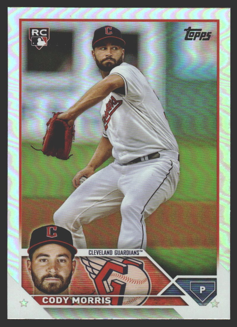 Cody Morris #507 2023 Topps Rainbow Foil Cleveland GuardiansRC Rookie