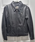 Harley-Davidson Black Leather Jacket An American Legend Size M Womens  — photo 2