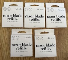 5x Double Edge Razor Blades Refills Safety Razor Blades for Smooth 50 Blades