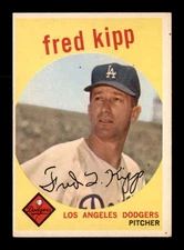 1959 Topps #258 Fred Kipp RC VGEX X3510273