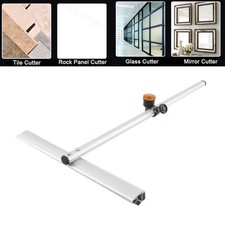 Professional Glass Cutter Cutting Tool T-Shaped Oil Feed Speed 3-12 mm Thicknes
