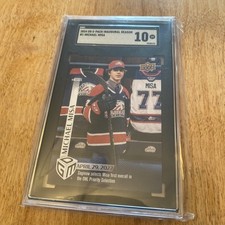 Michael Misa GEM MINT SGC 10 2024 Upper Deck Game Dated Moments Inaugural Season