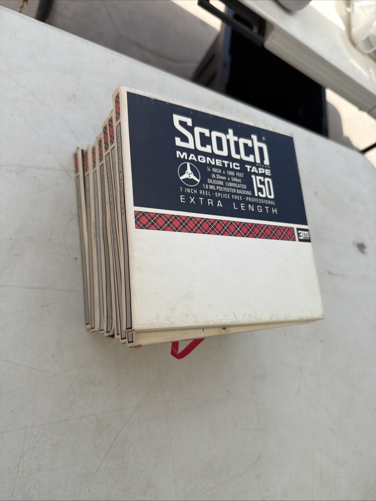 Scotch 150 Reel to Reel magnetic Tape New Sealed 7" reel 3M - 8x