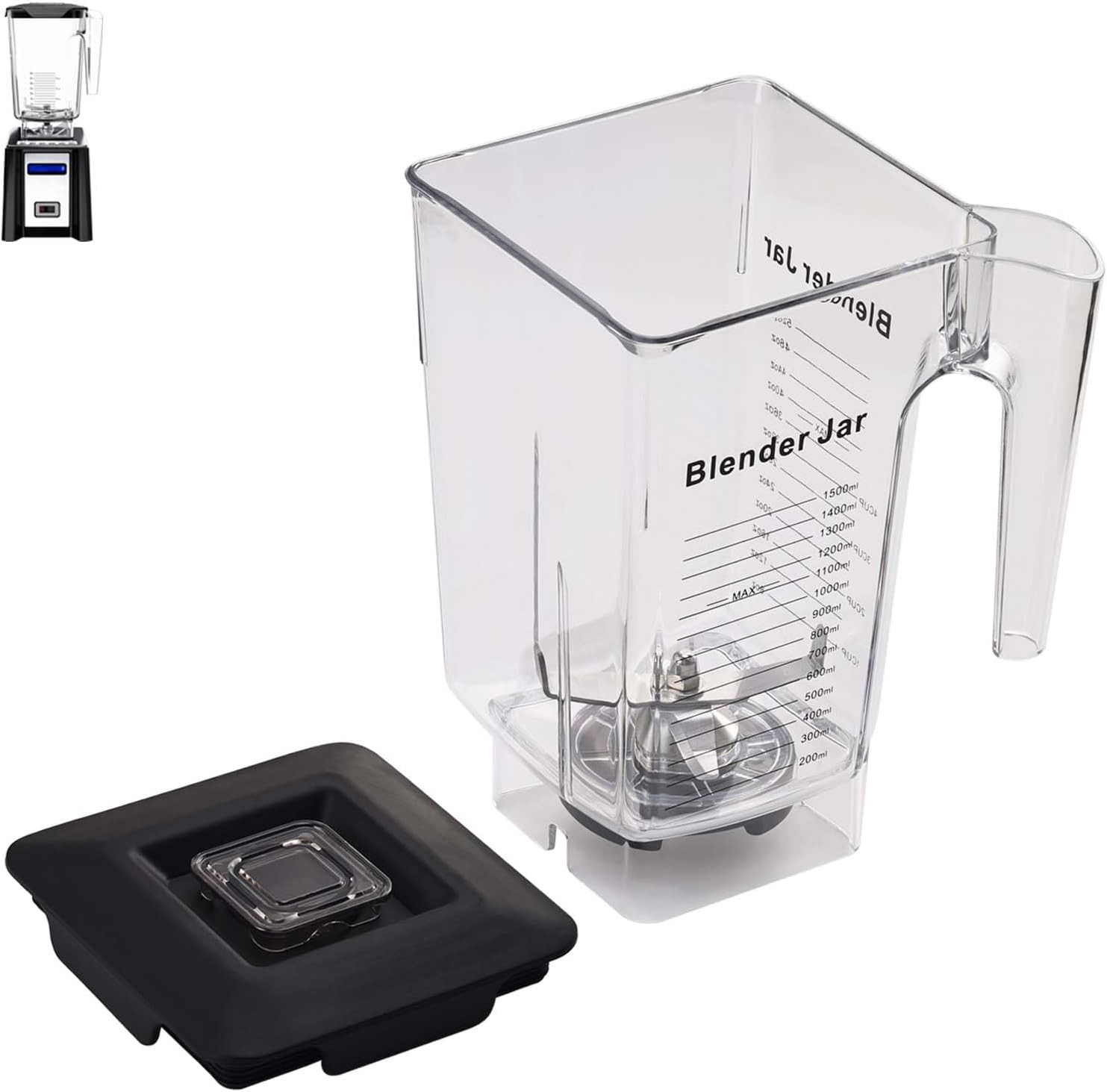 90oz WildSide+ Jar for Blendtec, replace 570 575 625 650 725