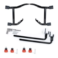 Saddlebags Guards Crash Rails Bars For Harley Touring Road Street Glides 14-25