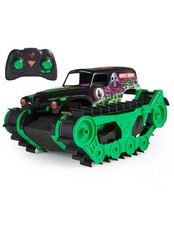Monster Jam, Grave Digger Trax All-Terrain Remote Control R/C RC Vehicle 1:15