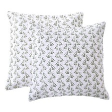 Viviana Floral Quilted Euro Sham - 2pk - Levtex Home