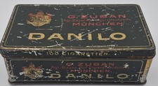 Zuban Danilo Blechdose Zigarettendose 100 Cigaretten Kgl. Bayer. Hof M&uuml;nchen