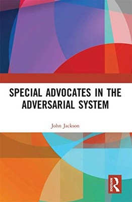 Special Advocates in the Adversarial System - Paperback / softback NEW Jackson,