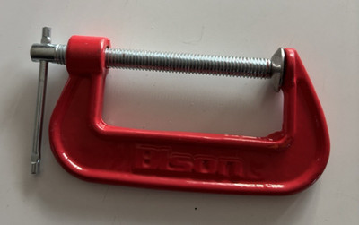 Bison 3'' C-Clamp Red