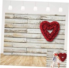 Red Rose Floral Wedding Photography Backdrop Valentine's Day Party Backdrops