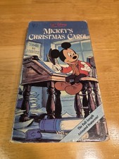 Walt Disney Mini Classics - Mickey's Christmas Carol VHS 1980s