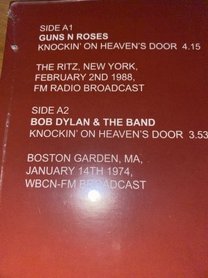 SEALED~Guns N Roses/Bob Dylan~Knockin On Heavens Door #363/750