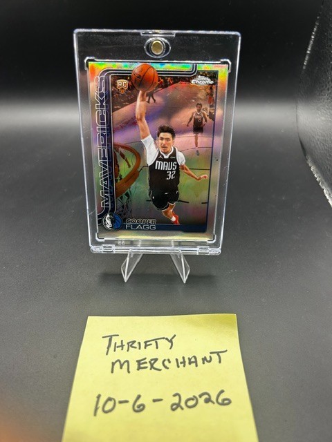 2025-26 Topps Chrome Update Series - Cooper Flagg #151 Refractor (RC)