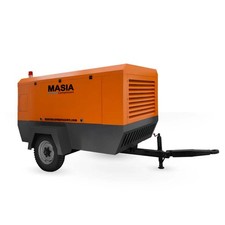Masia Portable Diesel Screw Air Compressor 50 HP 180 CFM 10 years warranty