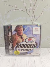 Madden 2000 PlayStation 1 Factory Sealed New Old Stock