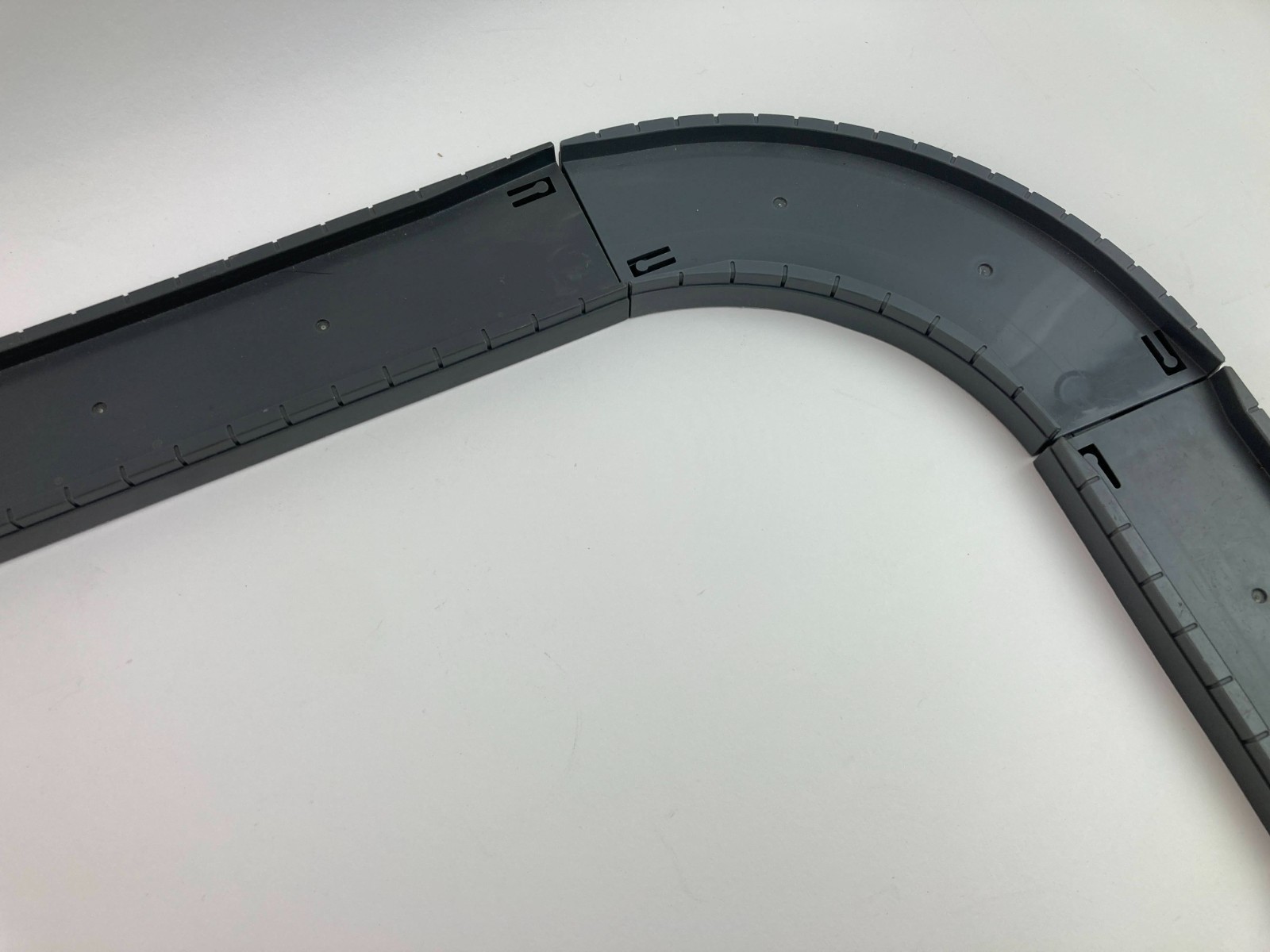 1993 Tomy Trackmaster Thomas Gray Road Train Track Set of 12 Straight Curve