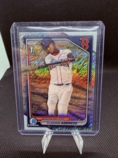2024 Bowman Chrome Vladimir Asencio #BCP-227 Shimmer Refractor 1st Prospect