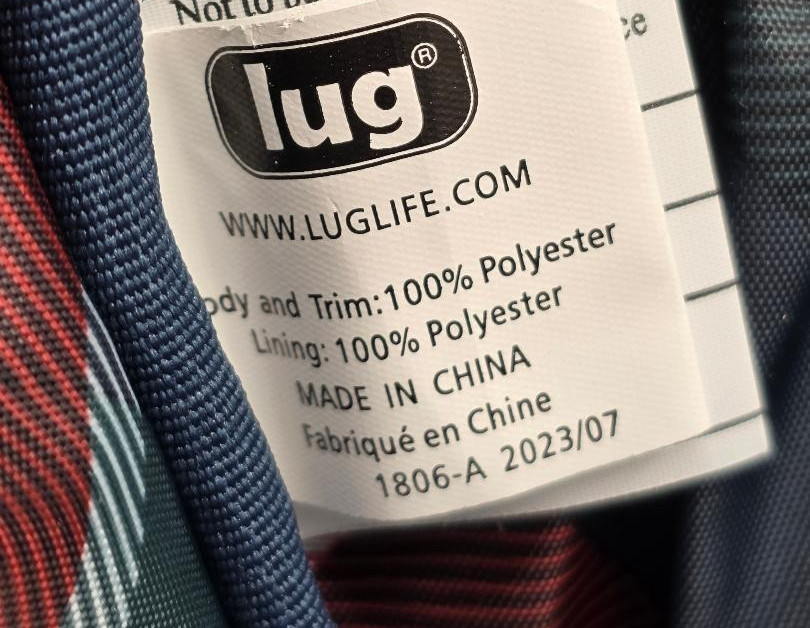 Lug Wrangler Navy & Red Top Handle Crossbody Bag thumbnail 16