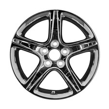Plated Chrome 5 Spoke 17 x 7 Refurbished Wheel