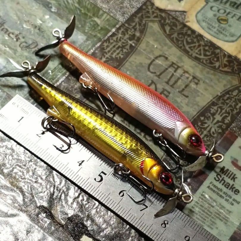 Jackall Eye Prop 75 S & Maruhata Custom Set Hard Lures Fishing Accessories - Image 2