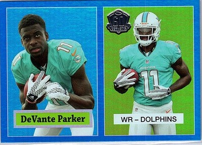 2015 Topps #T60-DP DeVante Parker 60th Anniversary Blue