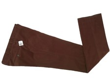 NEW Ermenegildo Zegna Cashco Cords Pants! e 50 US 34 Rust Brown Cashmere