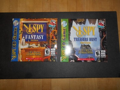 I Spy CD Game Disc's Treasure Hunt Mini Game Scholastic Wendy's Kids Meal CD-ROM