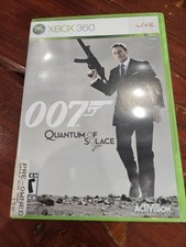 007 Quantum of Solace Xbox 360 Complete CIB James Bond Game